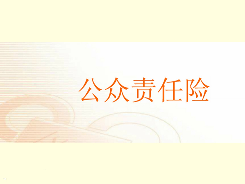 公衆責任險